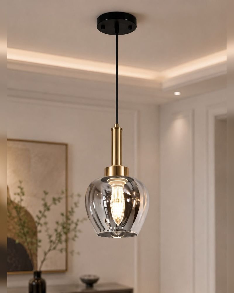 Single pendant 7082-1, smoke glass — Single pendants 7082-1