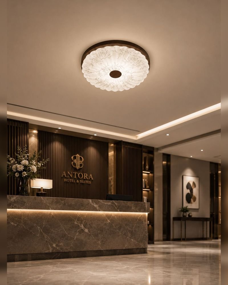Ceiling dome light SM-1303, alternate finish — Ceiling lights SM-1303